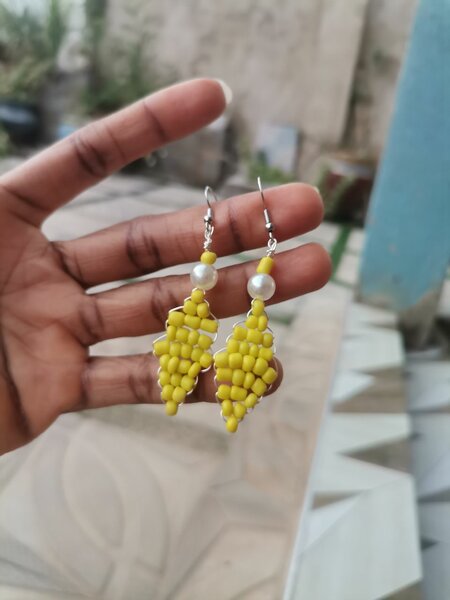 Beaded earrings
