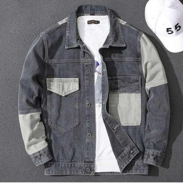 Veste en jean style décontracté
