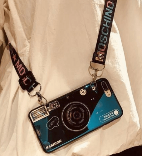 Coque de téléphone avec bandoulière