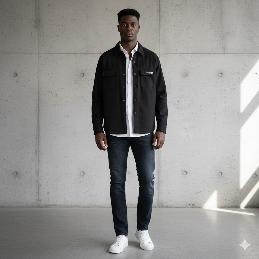 Veste Homme Essaie Élégante