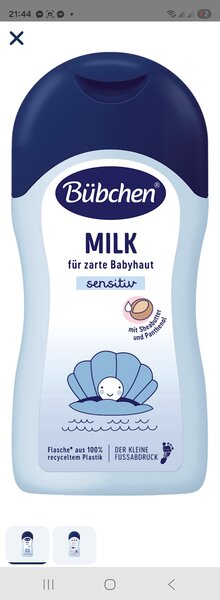 Lait Hydratant Bébé Sensitive