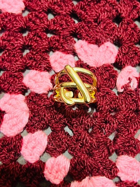 Bague en or inoxydable