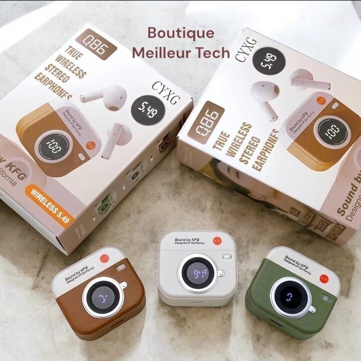 Écouteurs sans fil Hi-Fi confortables