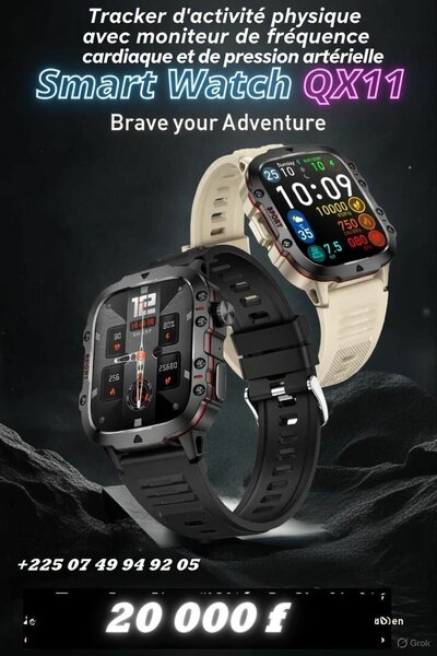 Montre Connectée QX11 Sport