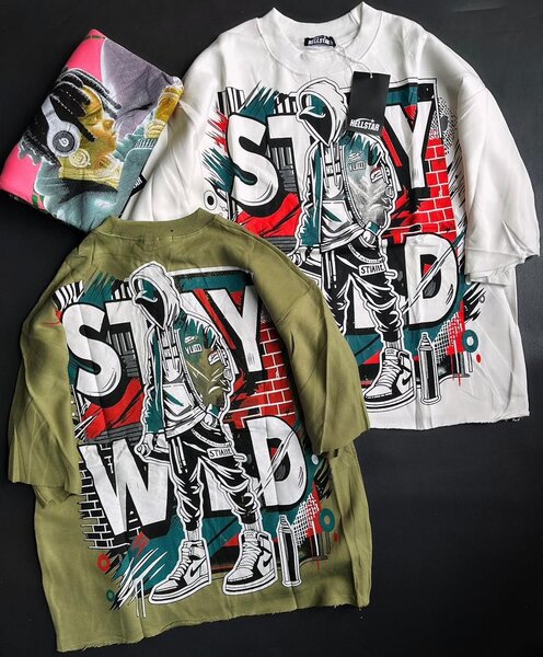 T-shirts graphiques urbains