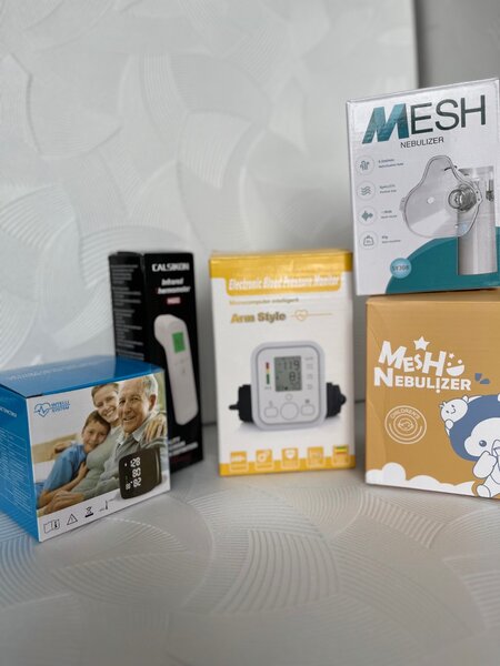 Танометр, небулайзер, градусник