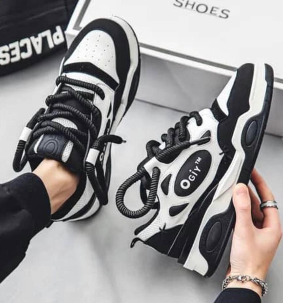 Chaussures montantes tendance