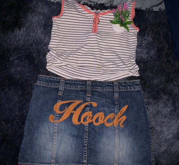 Duo jupe haute saute