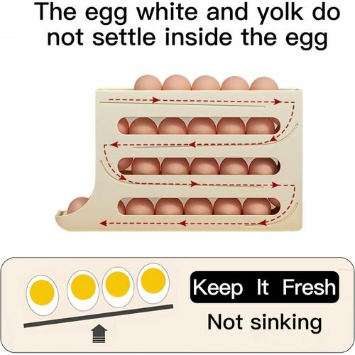 Porte-œufs empilable compact