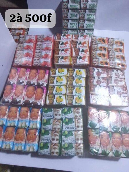 Savon gommage pour le visage