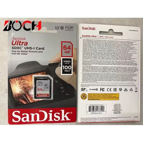 Carte SDXC SanDisk Ultra 64GB