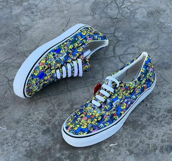 Baskets imprimées Cartoon tendance