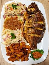 Assiette de Poisson Grillé Exotique