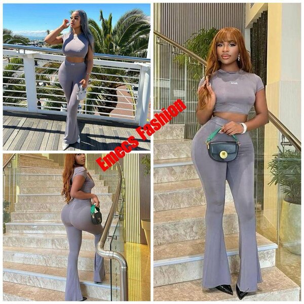 Ensemble de sport féminin élégant