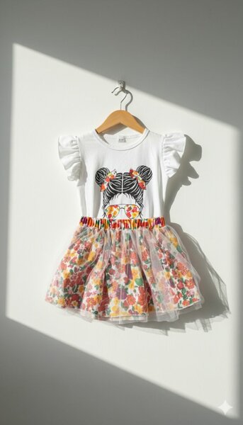 Robe Enfant Fille Élégante