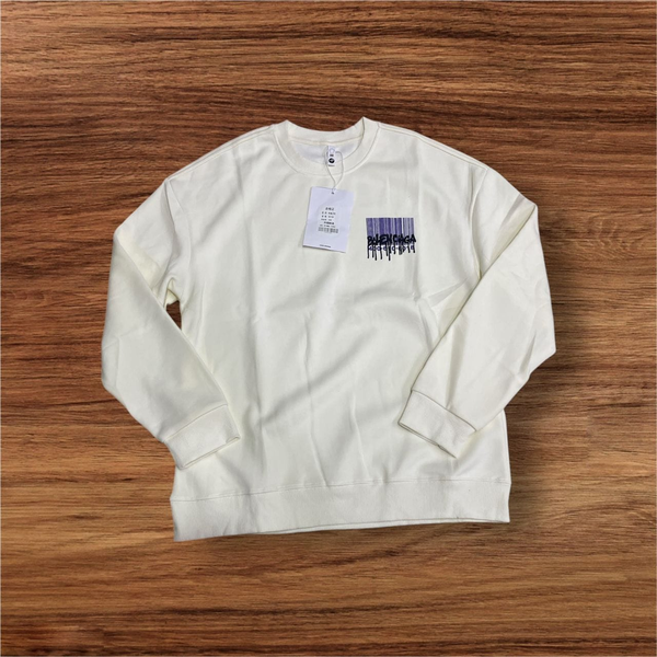 sweatshirt white balenciaga