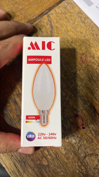 Ampoule LED 5W E14 Blanc