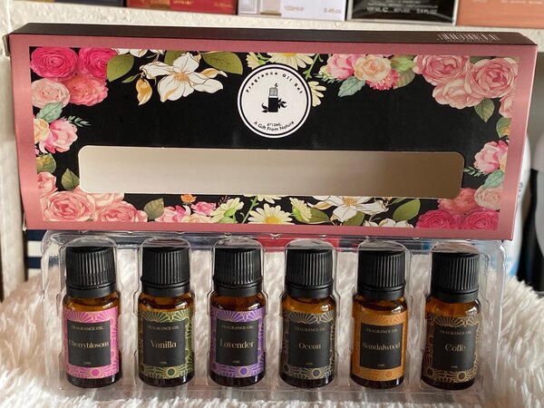 Scent of Nature Fragrance Oil for Aroma Diffuser - 6 Pieces