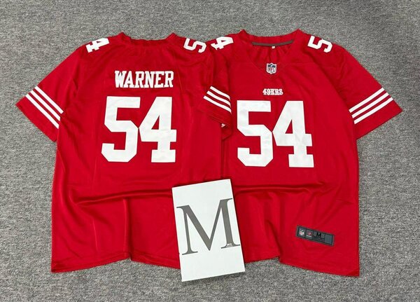 Maillot NFL rouge Numéro 54