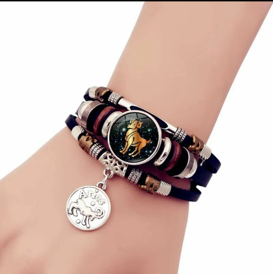 Bracelet Zodiac en cuir