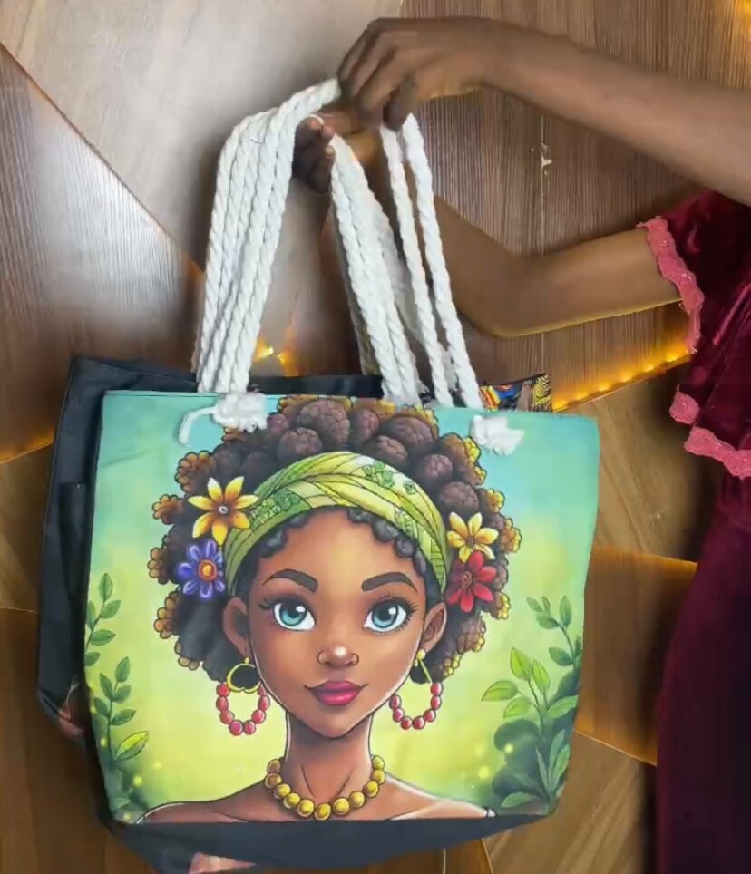 Vibrant Artistic Tote Bag