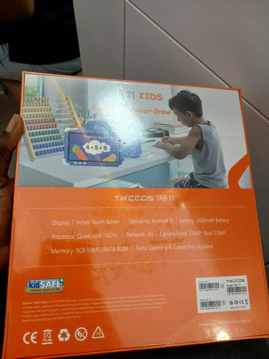 Tablette Tikeeos Kids Tab 11