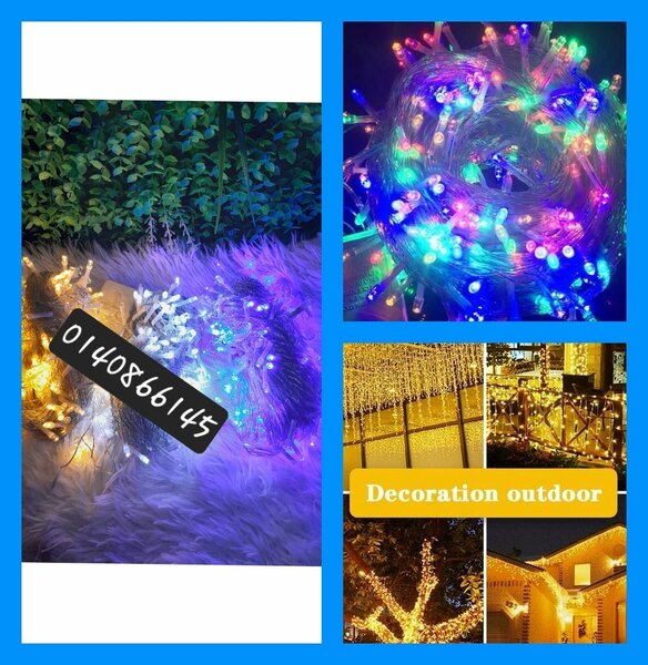 Guirlande lumineux extérieur 20m