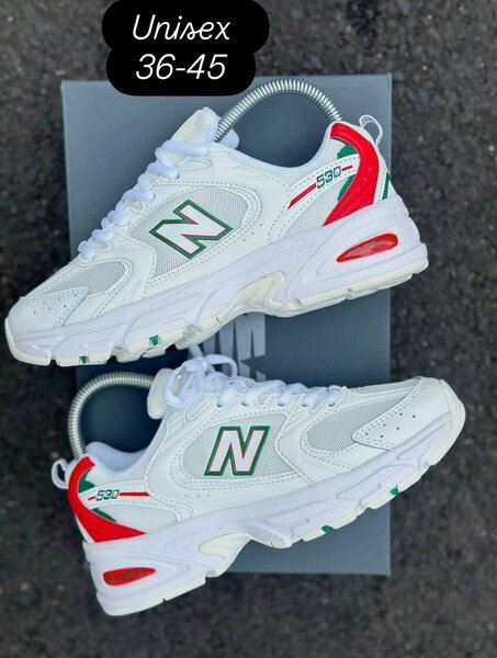 Sneakers Unisex Blanc et Rouge