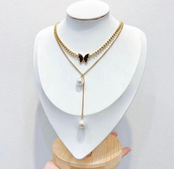 Double Layered Necklaces