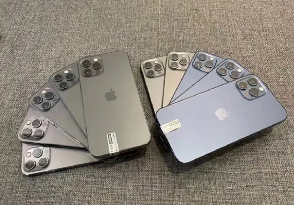 Smartphones modernes dernier cri