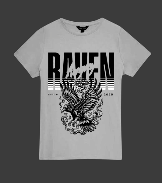 Men's T Shirt Raven