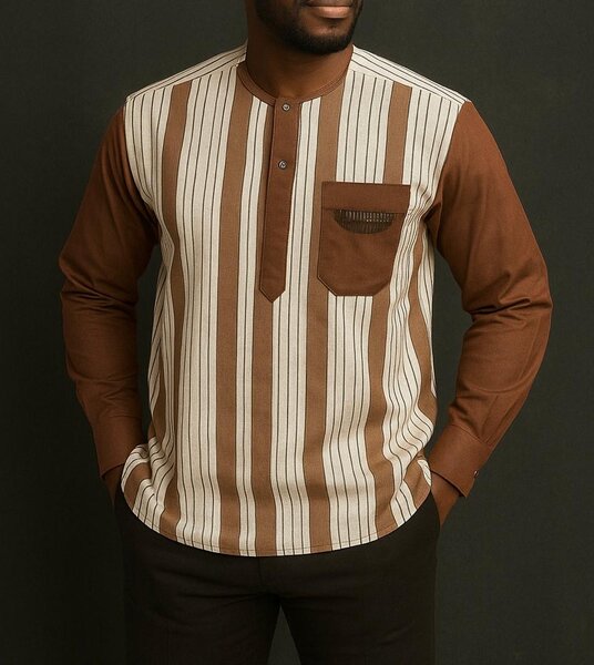 Chemise homme rayée