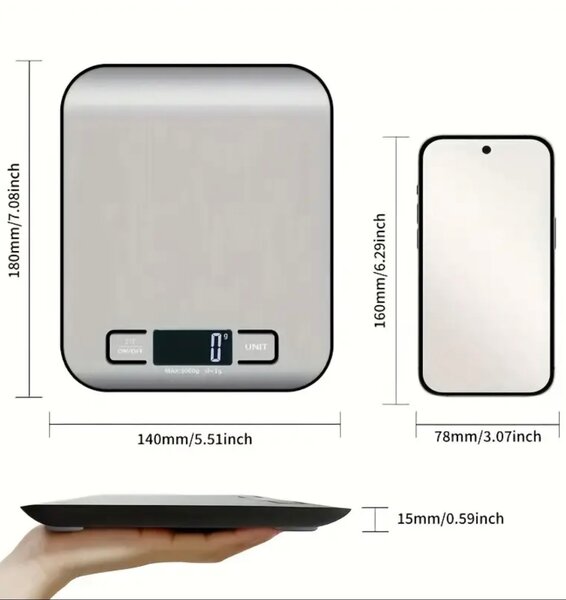 Balance de cuisine numérique