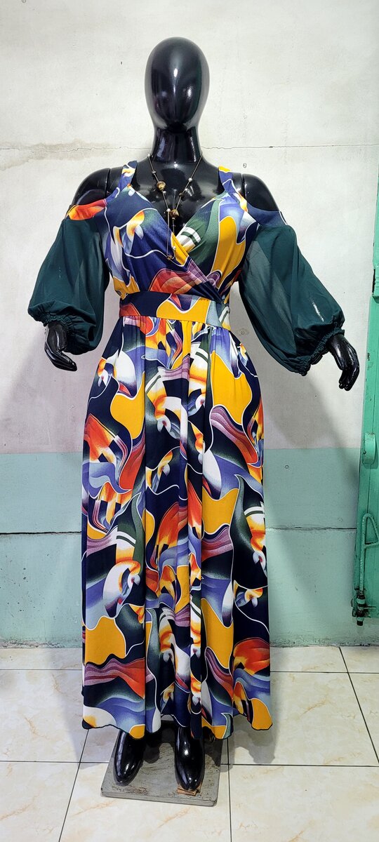 Robe longue bohème chic