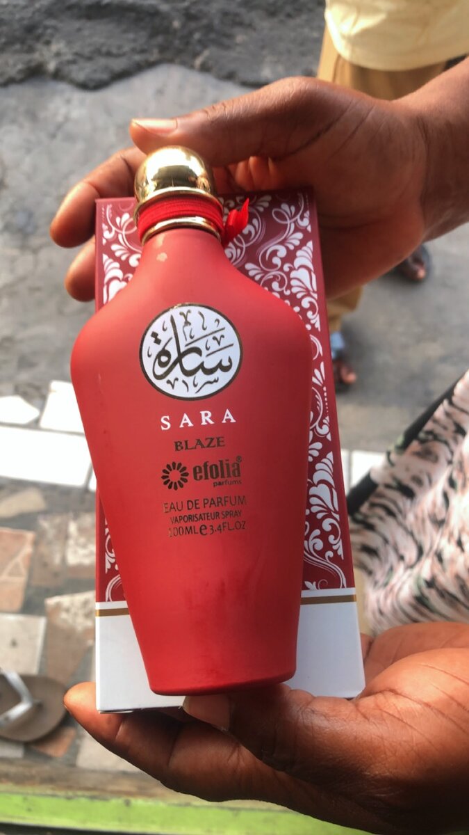 Sara blaze perfume