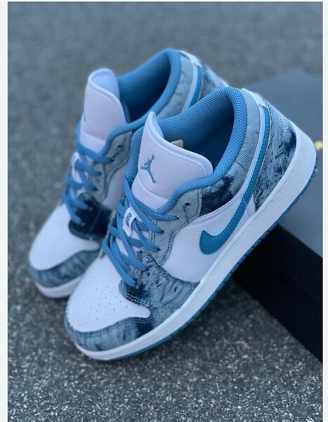 Baskets Nike Air Jordan Bleu