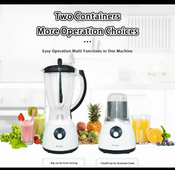 2 in 1 multifunctional blender