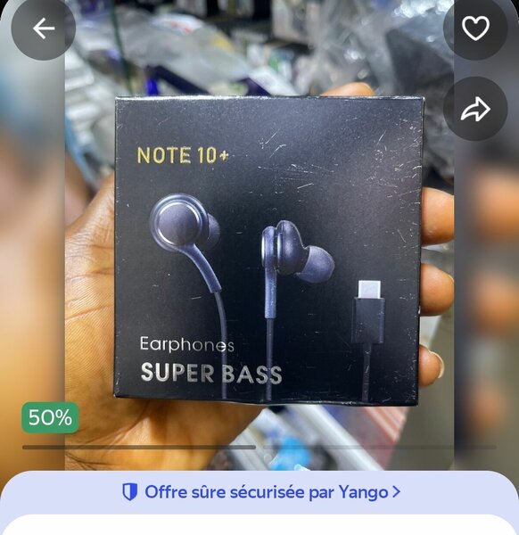 Écouteurs Super Bass USB-C