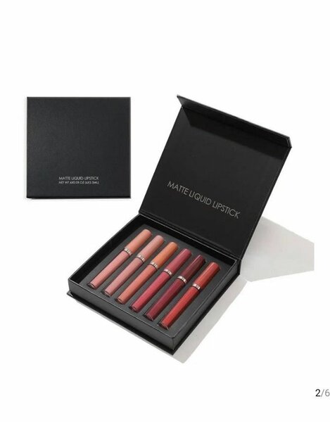 Coffret de 6 rouge à lèvres