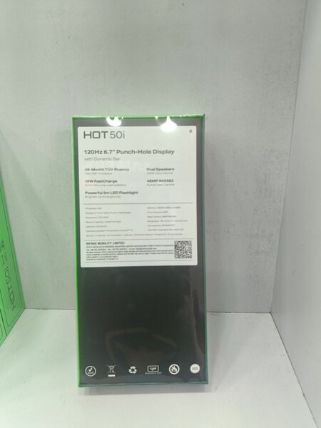 INFINIX HOT 50I WITH 128GB ROM AND 4GB RAM