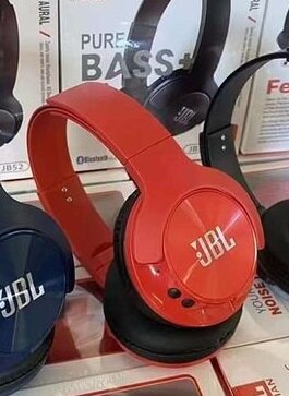 Wireless with Aux cable provision red