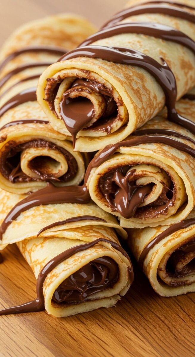 5 Crêpes au nutella️️️️ a 1500