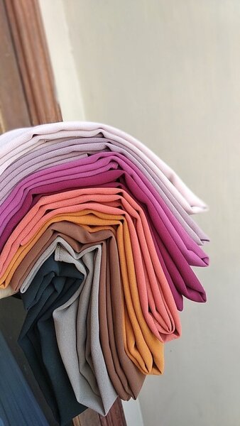 Jersey de coton coloré