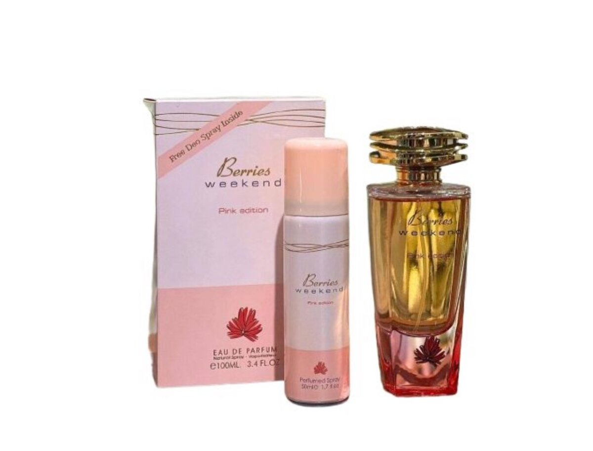 Berries Weekend Pink Edition Eau De Perfume With Deodorant