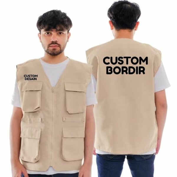 Gilet personnalisé multipoches
