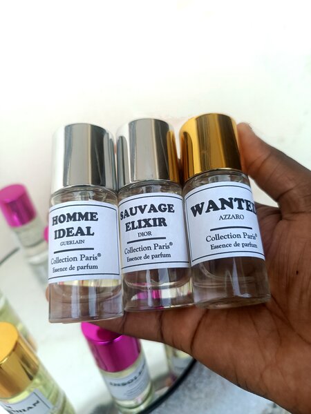 Trio (3) essences de parfums