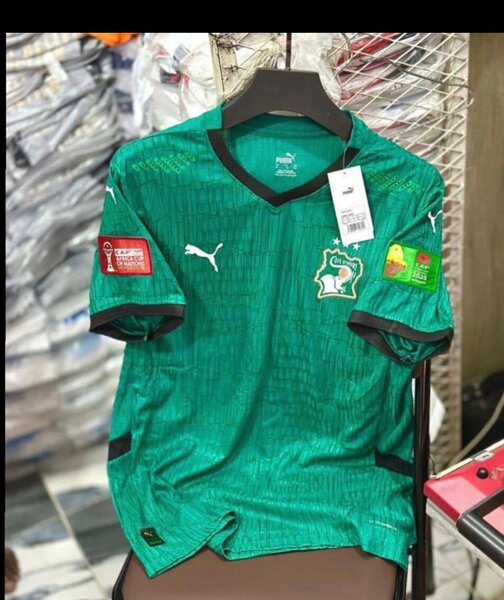 Maillot de football vert