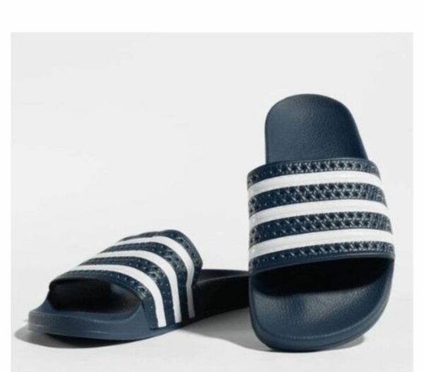 Claquettes Adidas Bleu