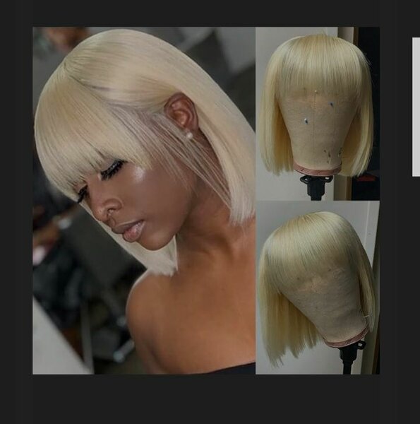 Short Straight Bob Wig