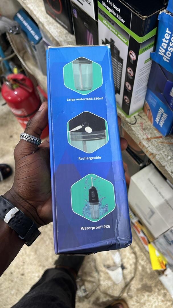 Hydropulseur dentaire rechargeable